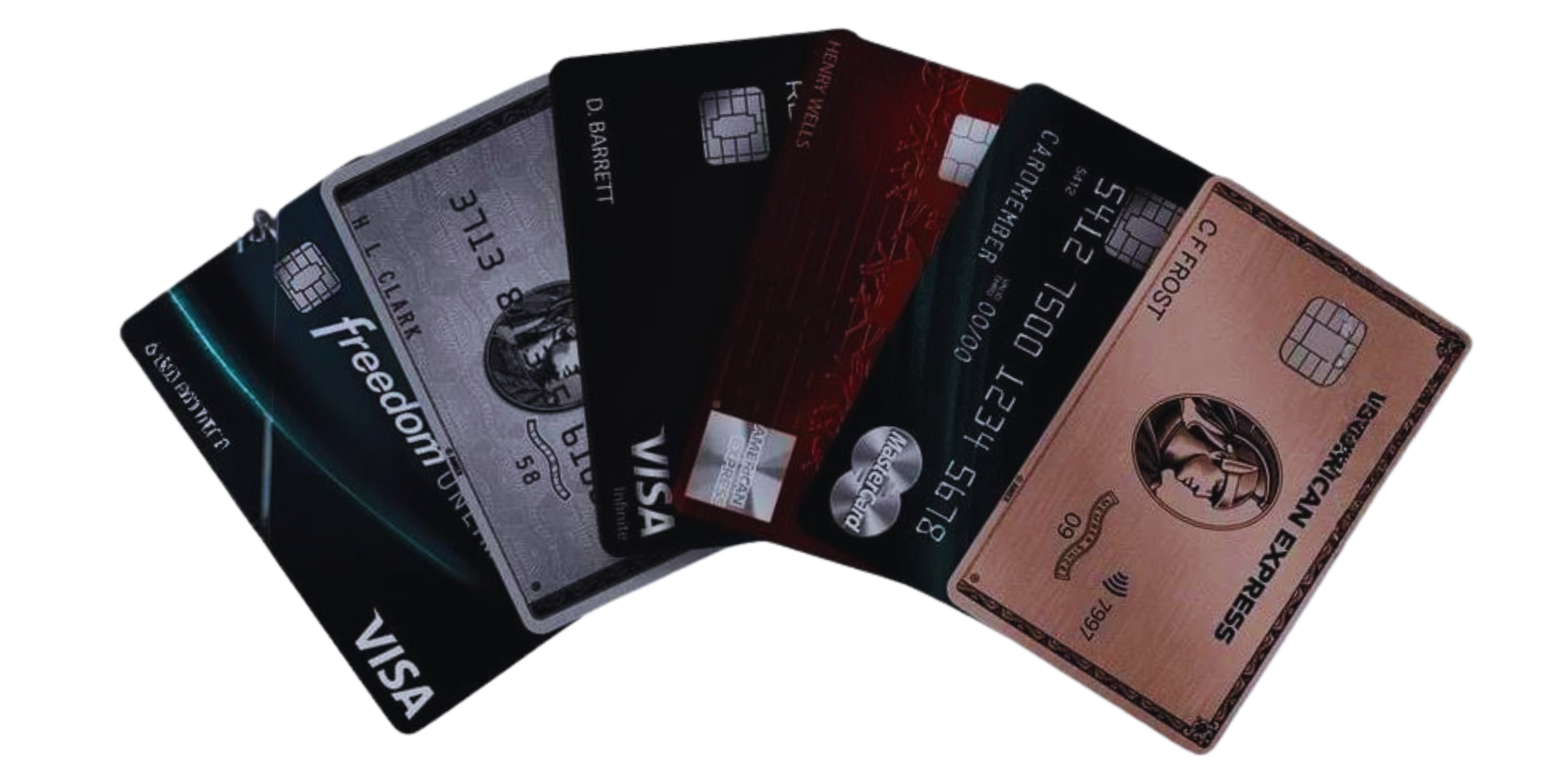 Preview of cards and features